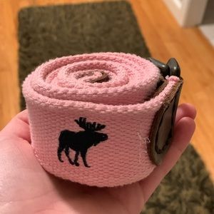men’s abercrombie canvas belt
